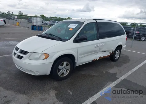 2007 Dodge Grand Caravan Sxt from USA, damaged, VIN 2D4GP44L97R270045